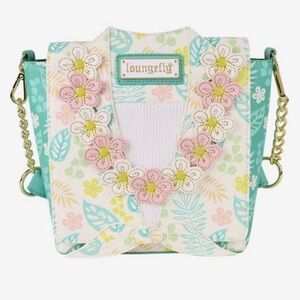 Loungefly Hawaiian Shirt Pastel Floral Crossbody Bag